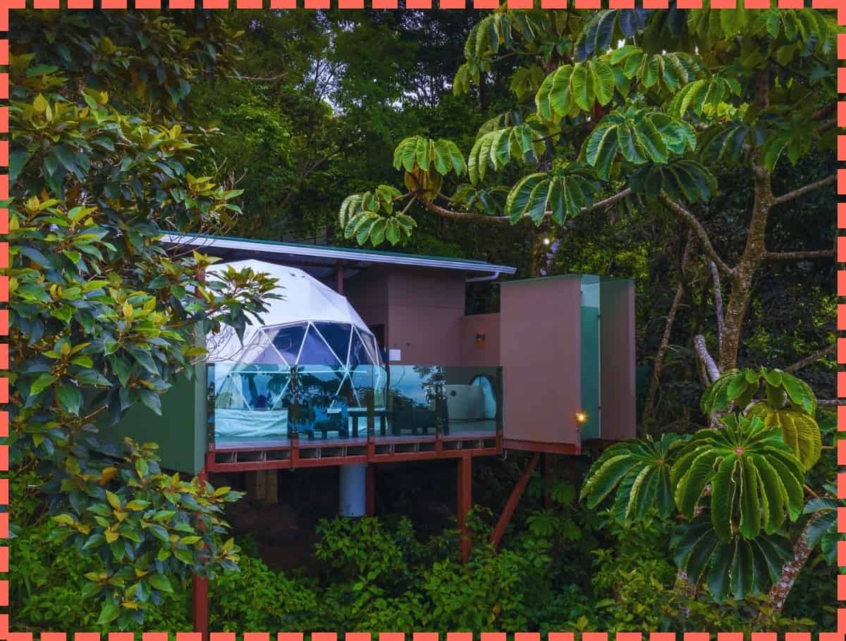 Chira Glamping uno de los muchos maravillosos hoteles en Costa Rica
