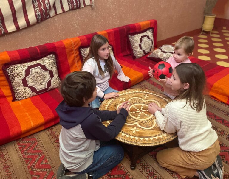 Hotel en Ait Ben Haddou Marruecos para familias con niños.